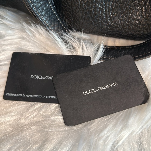 Dolce & Gabbana Leather Miss Silky Shoulder Bag - Picture 12 of 12